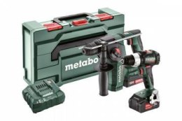 METABO.ZESTAW COMBO 18V 2.5.2 (BS 18 LT BL + BH 18 LTX BL) 2,0+4,0Ah +METABOX