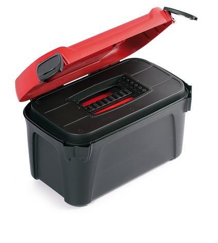 KISTENBERG ZESTAW SKRZYNEK NARZĘDZIOWYCH SMART 2W1 12"+16" CZERWONY