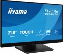 Monitor 21.5 cala T2254MSC-B2AG POJ.10PKT., IPS, POWŁOKA AG, 300cd, FHD, HDMI, DP, 2xUSB, 7H