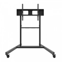 TR19 Wózek z półką do monitorów 55-110 cali VESA 100×100 - 1000×600 130 kg 1130-1510 mm