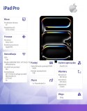 IPad Pro 13-calowy Wi-Fi + Cellular 1 TB ze szkłem standardowym - Gwiezdna czerń