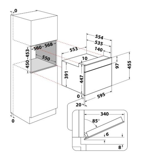 Kuchnia mikrofalowa WMW57DHMX