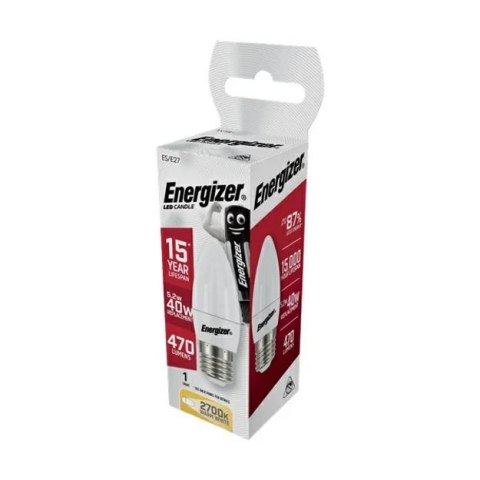 ENERGIZER ŻARÓWKA CANDLE 4,2W / 40W E27 470LM BARWA NEUTRALNA