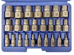 WYKRĘTAKI DO ZERWANYCH ŚRUB 25el. SILVER