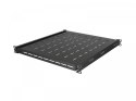 Półka wysuwana do szaf rack 19 cali 500mm czarna