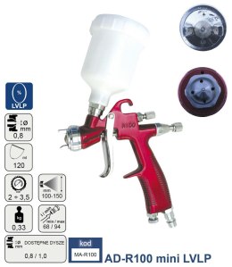 ADLER PISTOLET LAKIERNICZY LVLP 1.0mm....