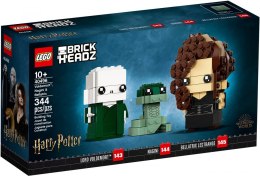 Klocki BrickHeadz 40496 Voldemort, Nagini i Bellatrix