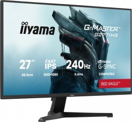 Monitor 27 cali G2771HS-B1 0.4ms,Fast IPS,DP,2xHDMI,240Hz,350cd, Adaptive G-SYNC - 1920 x 1080 @48-240Hz DisplayPort Only