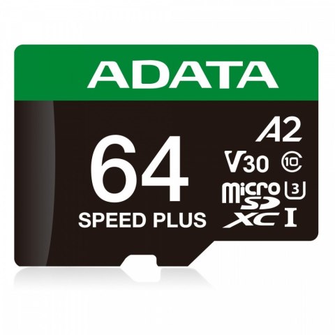 Karta microSD Speed Plus 64GB UHS1 U3 V30 A2 160/140 MB/s