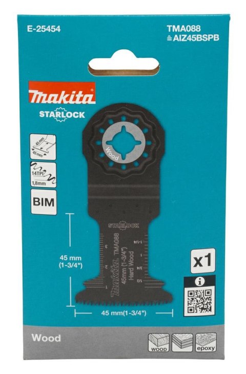 MAKITA MT BRZESZCZOT DO CIĘCIA WGŁĘBNEGO BIM 45mm x 45mm 14z/C TMA088