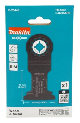 MAKITA MT BRZESZCZOT DO CIĘCIA WGŁĘBNEGO BIM 45mm x 45mm 20z/C TMA087