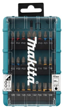 MAKITA ZESTAW KOŃCÓWEK WKRĘTAKOWYCH /28szt. IMPACT PREMIER