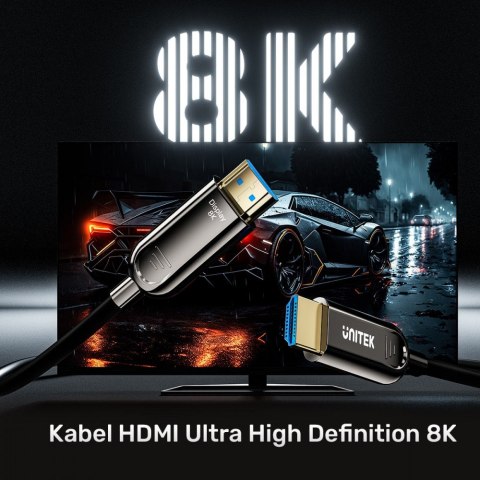 Kabel HDMI 2.1 8K 60Hz 5m; C11086GY01-5M
