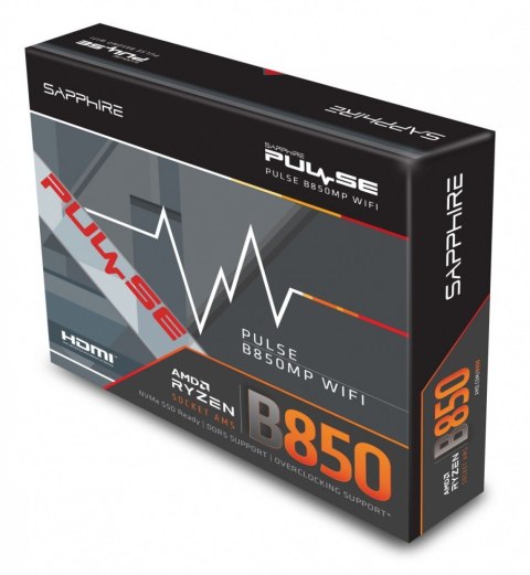 Płyta główna PULSE B850M WIFI AM5 4DDR5 mATX