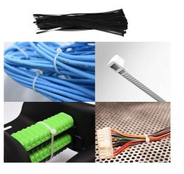 YATO OPASKA PLASTIK CZARNA 7,6*200 /50szt