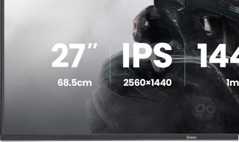 Monitor 27 cali GB2741QSU-B1 IPS,QHD,144Hz,1ms,2xUSB, Adaptive G-SYNC,HDMI,DP,350cd, HAS (150) PIVOT