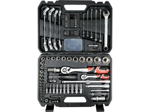 YATO ZESTAW KLUCZY 93el 1/2" / 1/4"...