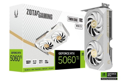 Karta graficzna GeForce RTX 5060 Ti 16GB TWIN EDGE OC GDDR7 128bit biała