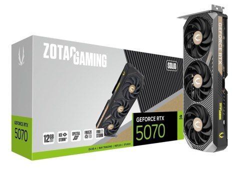 Karta graficzna GeForce RTX 5070 SOLID 12GB GDDR7 192bit 3DP/HDMI