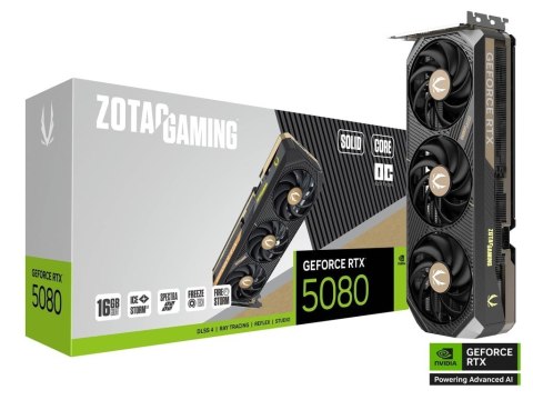 Karta graficzna GeForce RTX 5080 SOLID CORE OC 16GB GDDR7 256bit 3DP/HDMI