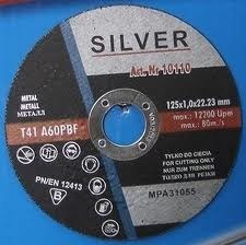 TARCZA DIAM.125 SEG. CZARNA/MP