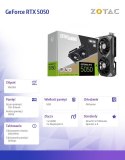 Karta graficzna GeForce RTX 5050 TWIN EDGE OC 8GB GDDR6 128bit 3DP/HDMI