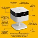 Projektor mini laser EF-71 biały z podstawą FHD/700L/5m:1