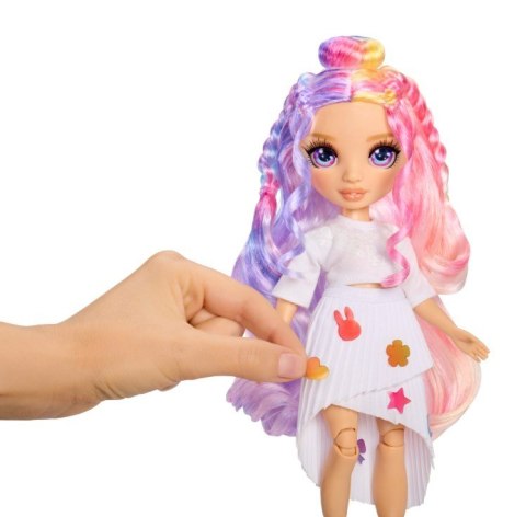 Lalka Rainbow High Air Brush, Purple Eyes