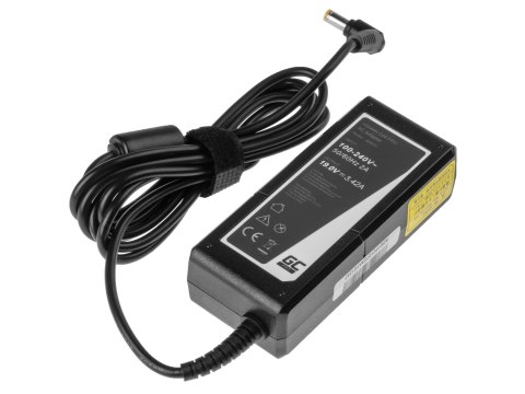 Green Cell do ładowarka / AC adapter 19V 3.42A 65W do Acer Aspire 5741G 5742 5742G E1-521 E1-531 E1-531G E1-570 E1-571 E1-571G