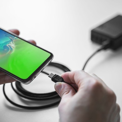Green Cell kabel GC PowerStream USB-A - USB-C 30cm quick charge Ultra Charge, QC 3.0