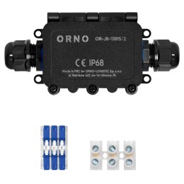 PUSZKA N/T IP68, 0.5-6.0MM2, 2 DŁAWICE M20