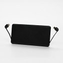 Powerbank, Li-ion, 5V, 5000mAh, do ładowania telefonów i innych urządzeń, 2 złącza, czarna, EOL