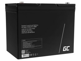 Green Cell AGM VRLA 12V 80Ah maintenance-free bateria do łodzi, skuterów, kamperów vans, wózki inwalidzkie, kosiarka do trawy