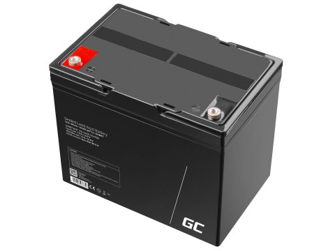 Green Cell AGM VRLA 12V 80Ah maintenance-free bateria do łodzi, skuterów, kamperów vans, wózki inwalidzkie, kosiarka do trawy