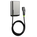 Green Cell GC HabuDen Wallbox 22kW 32A 5m kabel Type 2 Smart EV stacja ładowania z GC App Bluetooth WiFi