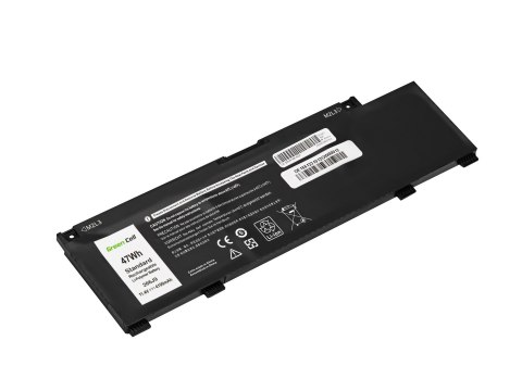 Green Cell bateria 266J9 0M4GWP do Dell G3 15 3500 3590 G5 5500 5505 Inspiron 14 5490
