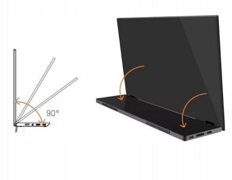 Monitor Przenośny Zenwire 14" USB-C Full HD 1920x1080 IPS HDMI