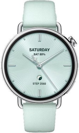 Smartwatch Xiaomi Watch S4 41mm Fluororubber Strap Mint Green