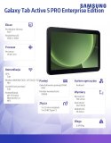 Tablet Galaxy Tab Active 5 PRO 5G 10.1 cala 6/128GB Enterprise Edition czarny