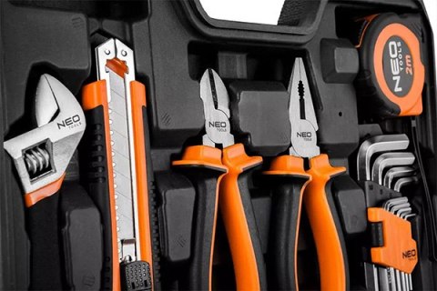 Zestaw narzędzi10-200, 60 szt., rozmiar 1/4, walizka, NEO TOOLS