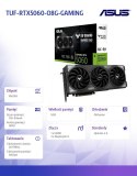 Karta graficzna GeForce RTX 5060 TUF GAMING OC 8G GDDR7 128BIT HDMI/3DP