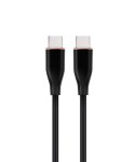 Kabel USB C(M) do USB C(M) 1.5M czarny