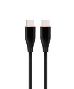 Kabel USB C(M) do USB C(M) 1.5M czarny