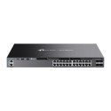 Przełącznik zarządzalny SG6428X Omada 24-Port Gigabit Stackable L3 Managed Switch with 4 10GE SFP+ Slots