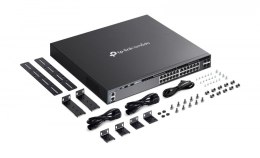 Przełącznik zarządzalny SG6428X Omada 24-Port Gigabit Stackable L3 Managed Switch with 4 10GE SFP+ Slots