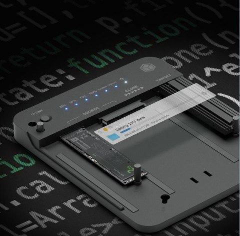 Stacja klonująca i dokująca IcyBox IB-2913MCL-C31 dla M.2 NVMe SSD i HDD