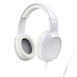 Słuchawki nauszne Fun C z mikrofonem białe