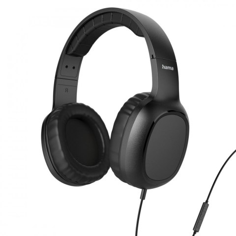 Słuchawki nauszne Fun C z mikrofonem czarne