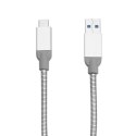Verbatim USB kabel (3.1), USB A M - USB C (M), 0.3m, srebrny, box, 48868, EOL