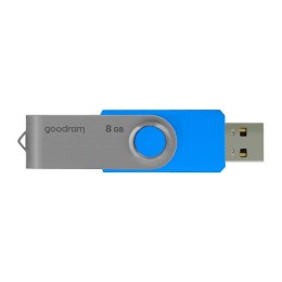 Goodram USB flash disk, USB 2.0, 8GB, Gooddrive UTS2, niebieski, bez nadruku BEZ OPAKOWANIA !!!wsparcie OS Win 7, EOL